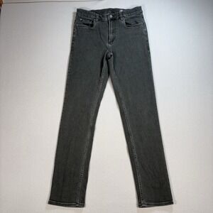 Faherty Terry 5-Pocket Pants Men 30x31* Gray Slim Straight Stretch Comfort Denim